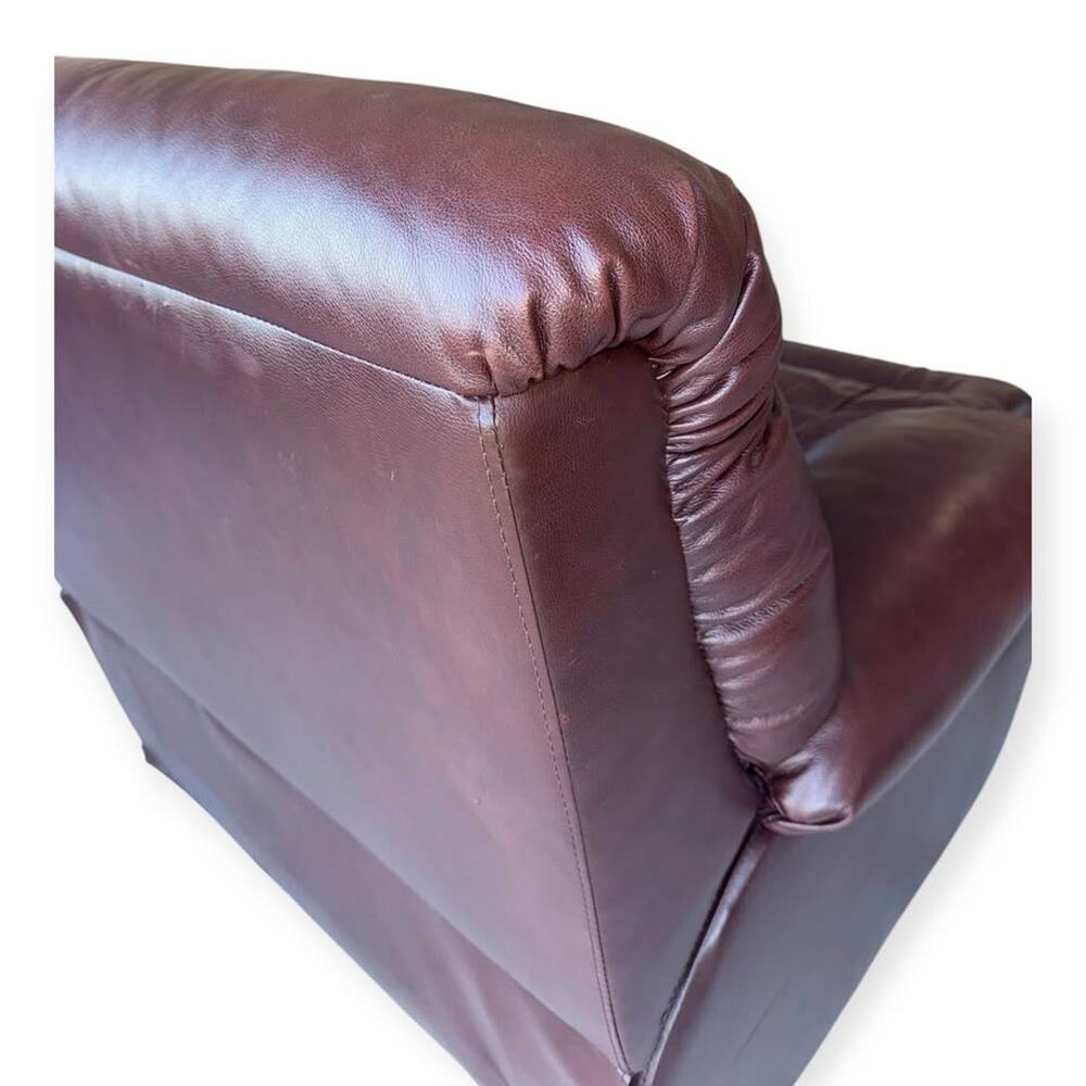 Bel Furniture Sara Collection Manual Recliner – Wine Brown - Picture 6 of 10